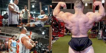 Nick Walker Kamal Elgargni Back Workout