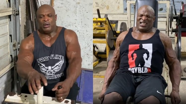 Ronnie Coleman Inspiring Display Of Strength