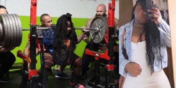 Sherine Marcelle Squats 635 Lb 2 Rep
