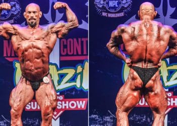 Synthol use at The Musclecontest Brazil Pro