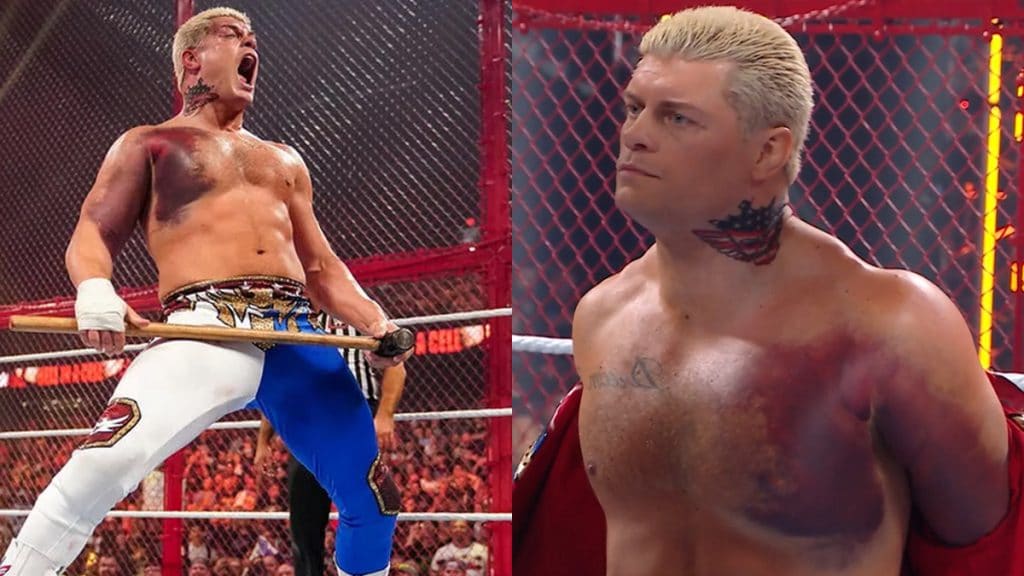 Cody Rhodes Tore Pectoral
