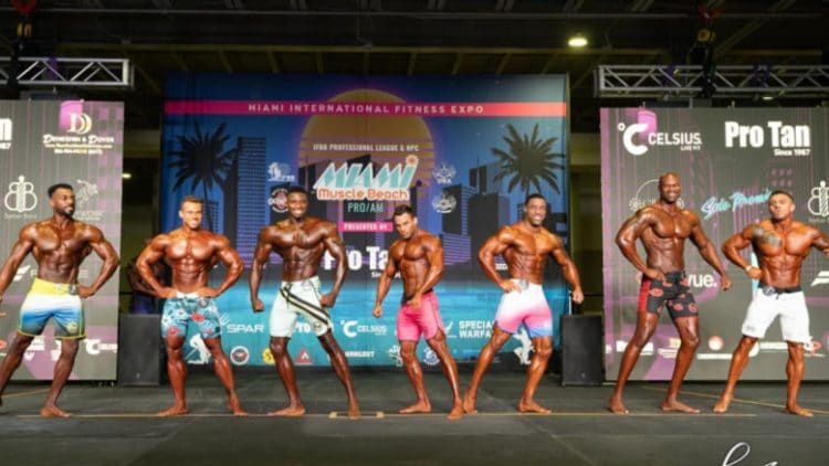 2022 Miami Muscle Beach Pro results