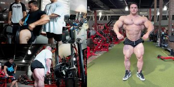Nick Walker Kamal Elgargni hamstrings workout