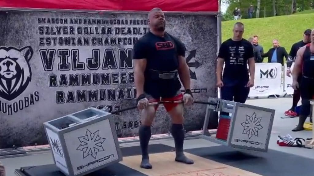 Rauno Heinla Silver Dollar Deadlift World Record