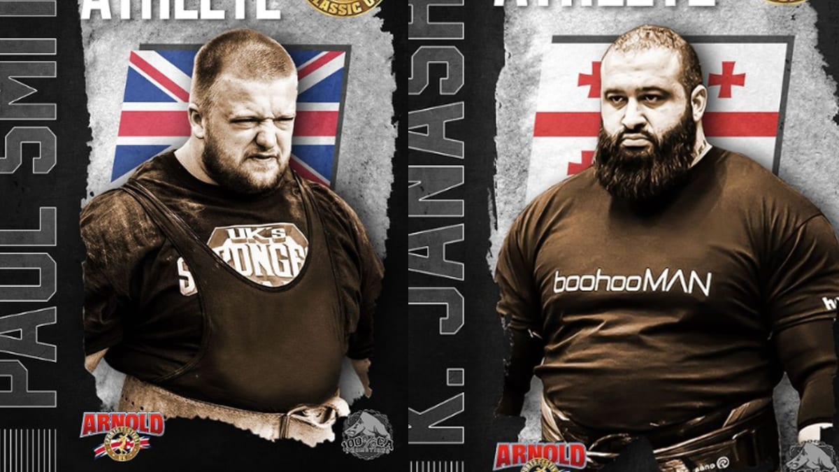2022 Arnold Strongman Classic UK — Lineup & Events Fitness Volt
