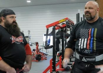 Bobby Thompsontrains With Brian Shaw