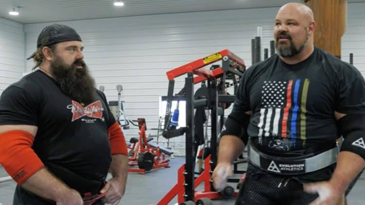 Bobby Thompsontrains With Brian Shaw