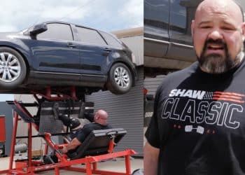 Brian Shaw Leg Press Car
