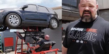 Brian Shaw Leg Press Car