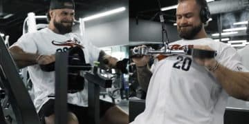 Chris Bumstead Back Biceps Workout