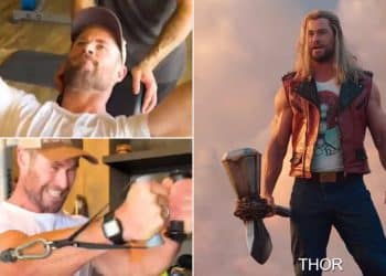 Chris Hemsworth Chest Workout