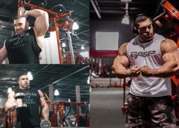 Derek Lunsford arm workout