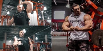 Derek Lunsford arm workout