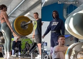 Female Fitness Influencer Deadlift