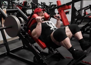 Hunter Labrada Leg Day