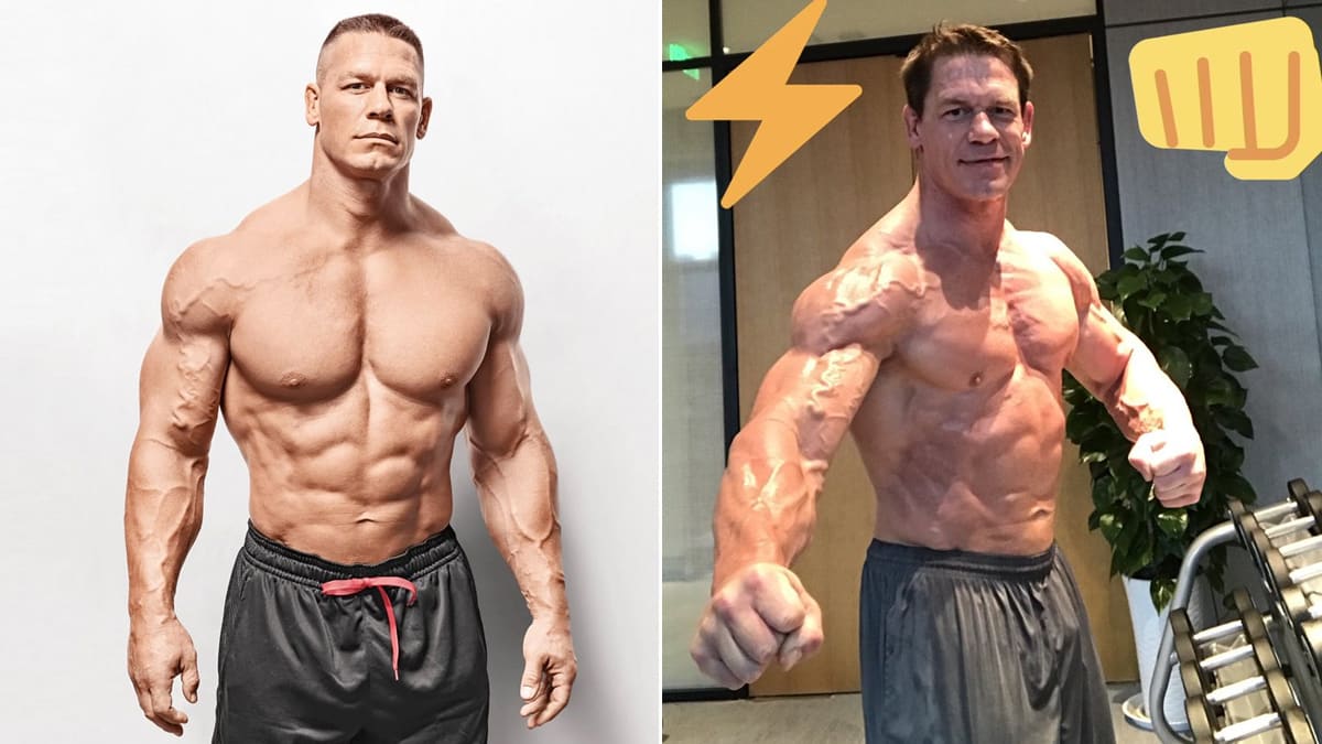 John Cena Workout & Diet Program Fitness Volt
