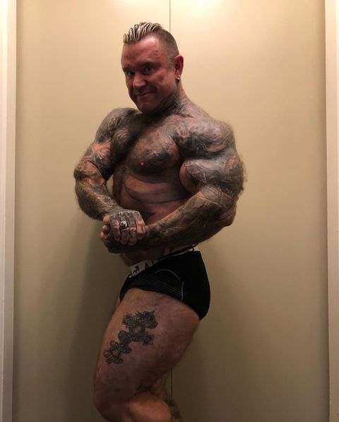 Lee Priest One Week Into Physique Transformation