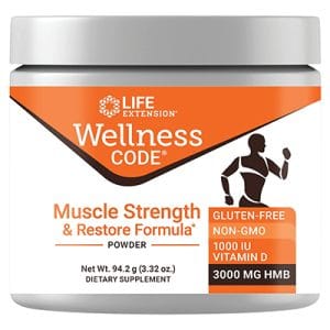 Life Extension Wellness Code Muscle Strength Restore Formula
