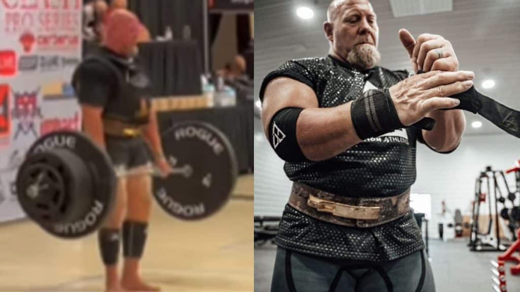 Nick Best 700lb Deadlift 10 Rep