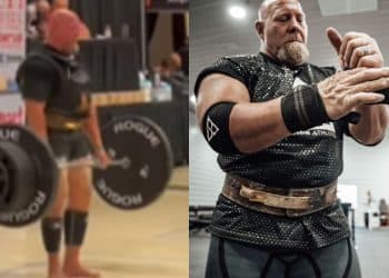 Nick Best 700lb Deadlift 10 Rep