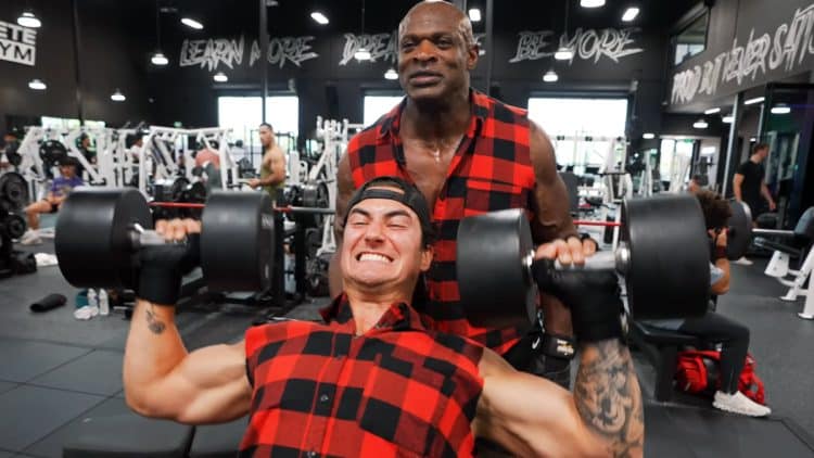Ronnie Coleman Train With Jesse James West