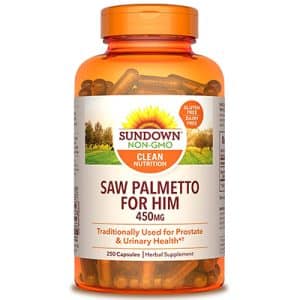 Sundown Naturals Saw Palmetto Supplements For Him