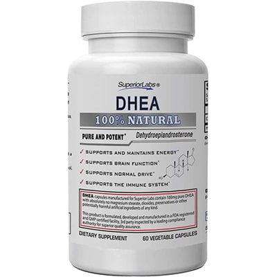 Superior Labs Extra Strength Natural DHEA Coupon