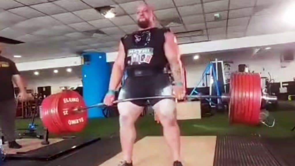 Graham Hicks Deadlifts 440kg