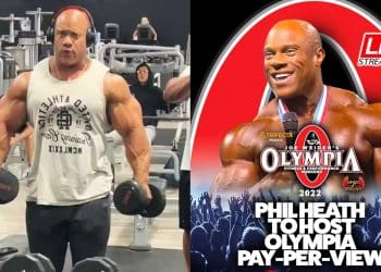 Phil Heath Commentate 2022 Mr Olympia