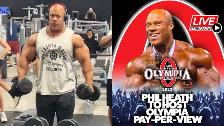 Phil Heath Commentate 2022 Mr Olympia
