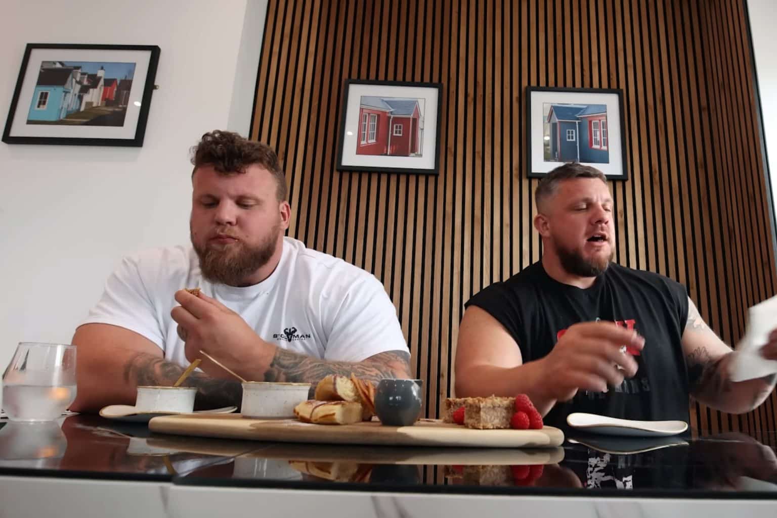 Luke & Tom Stoltman Take On The 20,000 Calorie Breakfast Challenge