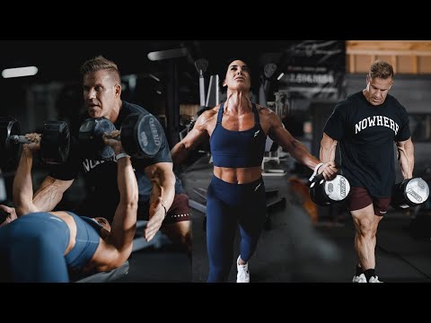 Dana Linn Bailey and Jay Cutler's Back and Biceps Workout