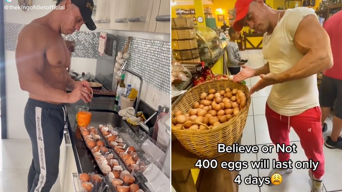 Fitness Influencer ‘The King of Diet’ Explains Why He Eats 100 Eggs Everyday – Fitness Volt