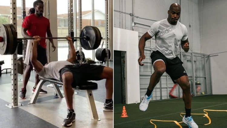 Adrian Peterson Workout
