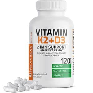 Bronson Vitamin K2 supplements Mk 7 With D3