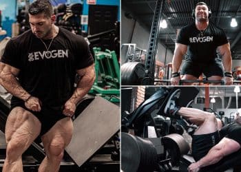 Derek Lunsford Brutal Leg Day