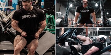 Derek Lunsford Brutal Leg Day