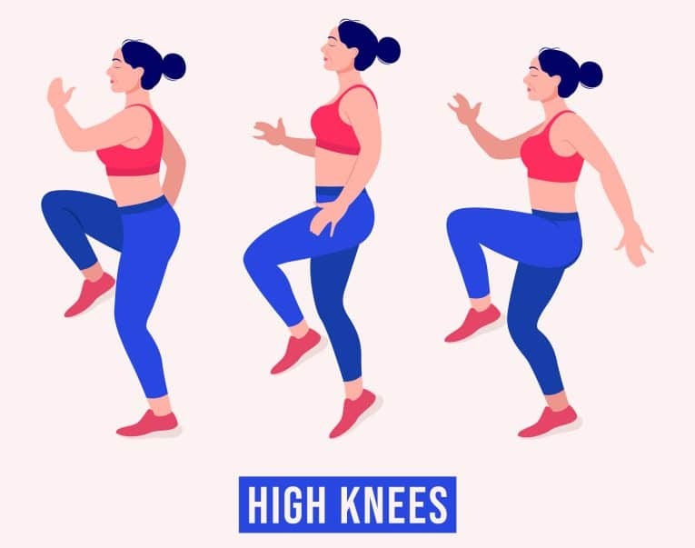 High Knee Raise Strengthen Your Hip Flexors and Core Fitness Volt