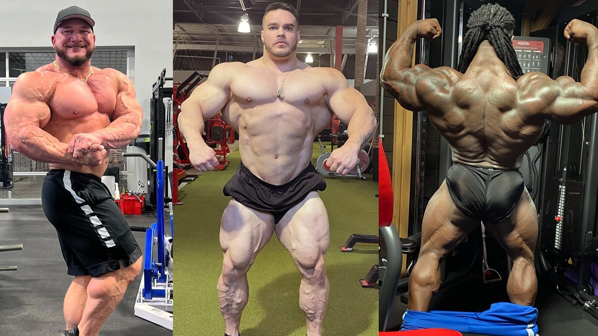 Hunter Labrada Nick Walker And William Bonac Share Impressive Physique Updates 17 Weeks From 