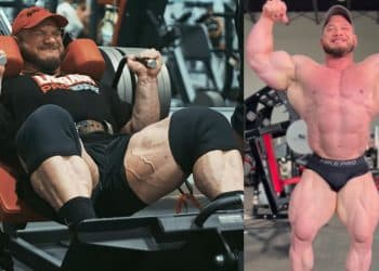 Hunter Labrada Quad Popping Workout