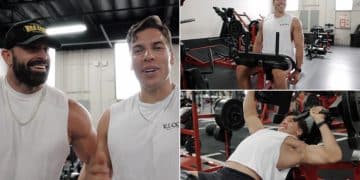 Joseph Baena Workout With Bradley Martyn