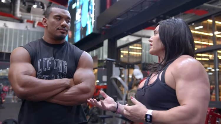 Larry Wheels Trains With Helle