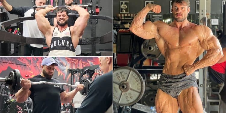 Logan Franklin Regan Grimes Arm Workout