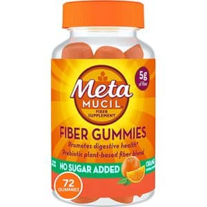 Metamucil Fiber Supplements Gummies