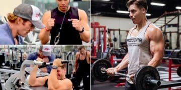 Mike O'hearn and Joseph Baena Biceps Workout