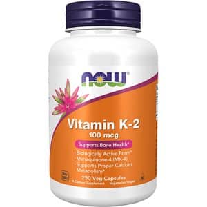 Now Vitamin K2 Supplements