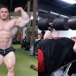 Nick Walker 200 Lb Incline Dumbbell Press