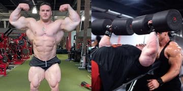 Nick Walker 200 Lb Incline Dumbbell Press