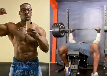 Shannon Sharpe 365lb Bench Presses
