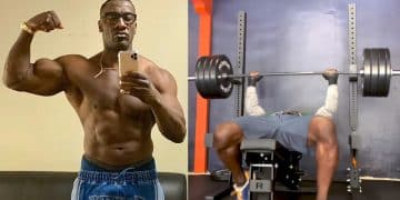 Shannon Sharpe 365lb Bench Presses